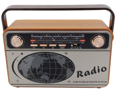 Радиоприёмник с пультом ретро Kemai Retro Radio MD-503BT Bluetooth