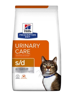 Сухой корм Hill's Prescription Diet s/d Urinary Care для кошек курицей 3 кг