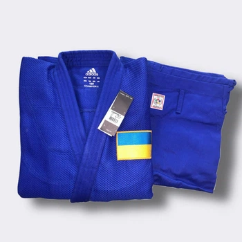 Кимоно Champion II Olympic IJF ADIDAS JIJFSMUOG BU синий размер 200
