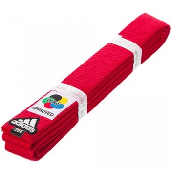 Пояс для карате серии ELITE WKF ADIDAS ADIB240WKF красный размер 320 см