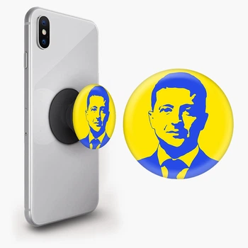 Попсокет (Popsockets) держатель для смартфона Мне нужно оружие, а не эвакуация (8754-3678-WT) Белый