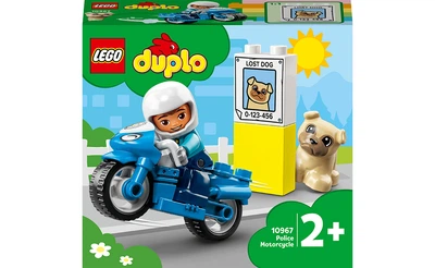 Конструктор LEGO Town Поліцейський мотоцикл 5 деталей (10967)