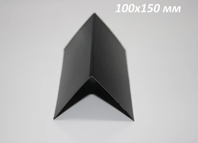 Ценник меловой Mobius 100х150 мм V-образный черный грифельный горизонтальный (5 шт)