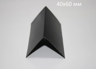 Ценник меловой Mobius 40х60 мм V-образный черный грифельный горизонтальный (30 шт)