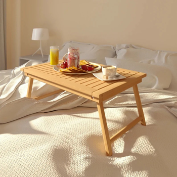 Столик-поднос для завтрака из 100% бамбука