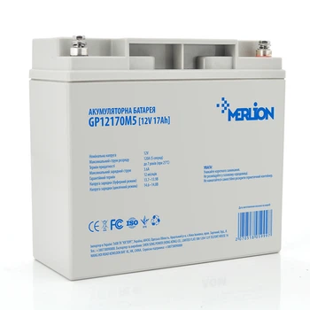 Корпус для аккумуляторной батареи MERLION GP12170М5, Q4