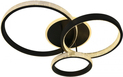 Потолочный светильник Altalusse INL-9441C-163 Black SMD LED 163 Вт