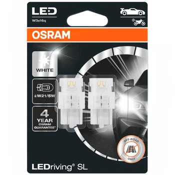 Світлодіодні лампи LED Osram LEDriving SL 7515DWP-02B W21/5W W3x16q 12v 6000k
