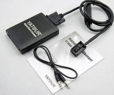 Адаптер Yatour YT-M06 для магнитол Peugeot RD4 2004+ USB AUX SD MP3 эмулятор CD чейджера Ятур