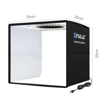 Фотобокс для предметной съемки (лайткуб) Easy Studio ES5025B - 25cm