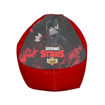 Кресло мешок - Brawl Stars (Бравл Старс) - Brawl Stars (44) Цвет красный - MyTee