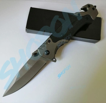 Нож тактический, складной нож карманный, ніж тактичний, для рыблки, охоты, Bounce HL-7315, черный