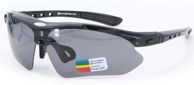 Спортивные очки ROCKBROS 5 линз/стекол поляризация UV400 велоочки вело (301303350) 089 Черный