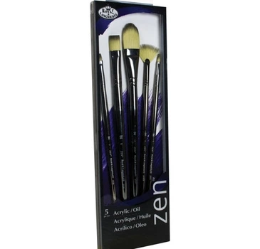 Набор кистей 5шт Royal & Langnickel Zen Brush (set531)