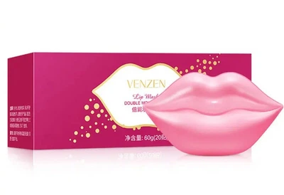 Гидрогелевые патчи для губ Venzen Lip Mask Double Moisturizing 60g /20&nbsp;штук