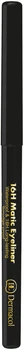 Водостойкий автоматический карандаш для глаз Dermacol 16h Matic Eyeliner №4 черный 3 г (85959040)