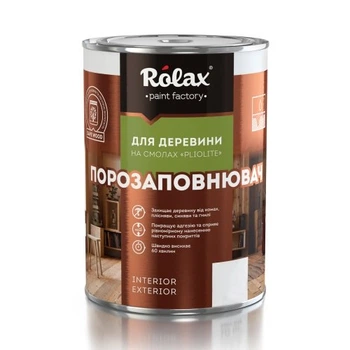 Порозаполнитель для древесины акриловый Rolax 2.5 л