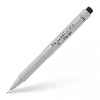 Линер FABER CASTELL Ecco Pigment 0,05 (черный)
