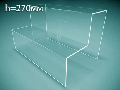 Горка под товар на 2 ступени, H=270мм, L=150мм Ташута (32-17023-01)