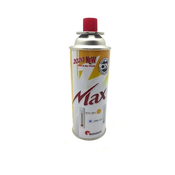 Газ баллон всесезонный Max Maxsun для портативных газовых горелок кемпинг 220 г (5887)