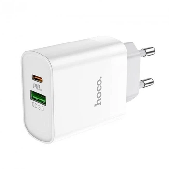 Зарядний пристрій HOCO C80A PD 20W+QC3.0 Type-C + USB