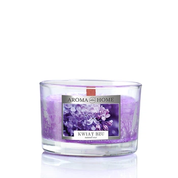 Ароматическая свечка Aroma Home Natural Waxes Candle 115g - LILAC FLOWER