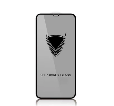 Защитное стекло iPhone 6 Golden Armor Privacy Black (тех.пак.)