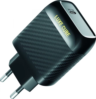 Зарядний пристрій Luxe Cube Dynamic PD3.0 18W чорний