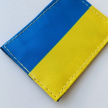 Шевроны "Флаг Украины" принт размер (5*7см)