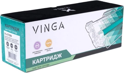 Картридж Vinga Canon 728/726 MF4570dn/4550d/4452/4420n, FAX-L150/170 Black (V-L-C728A)