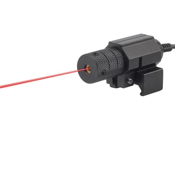 Лазерный целеуказатель с выносной кнопкой на планку Weaver