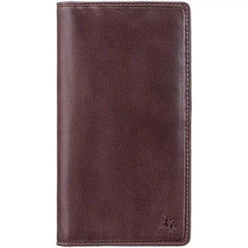 Гаманець чоловічий шкіряний Visconti TSC45 Carrara RFID Brown темно-коричневий