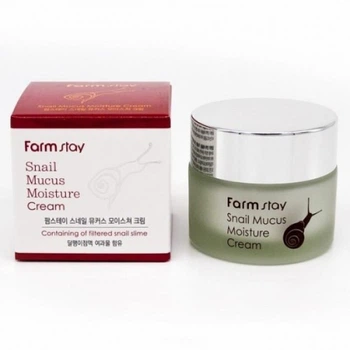 Увлажняющий крем с экстрактом улитки FarmStay Snail Mucus Moisture Cream FARMSTAY 50 мл