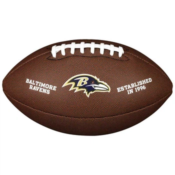 М'яч для американського футболу Wilson NFL Baltimore Ravens WTF1748XBBA (розмір 5)