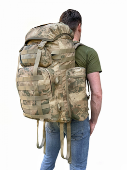 Рюкзак тактичний штурмовий зсу 80 л Cordura, рюкзак військовий Кордура койот, похідний тактичний рюкзак ВСУ