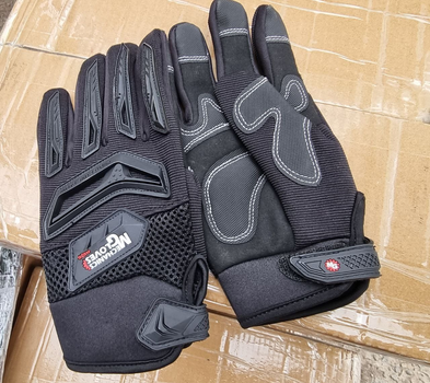 Тактические перчатки защитные Mechanics Gloves черные размер XL