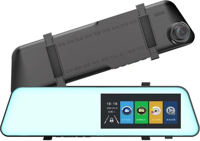 Автомобільний реєстратор дзеркало Дисплей 5,5" Full HD відеореєстратор із камерою заднього виду