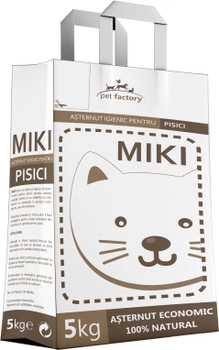Наполнитель для кошачьего туалета Pet Factory Miki бентонитовый 5 кг (5949060200683)