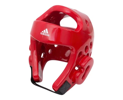 Шлем для тхеквондо Adidas Head Guard Dip Foam WT (ADITHG01) Red S