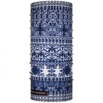 Бафф BUFF Original NatGeo kurzeme dark navy Синій-Білий