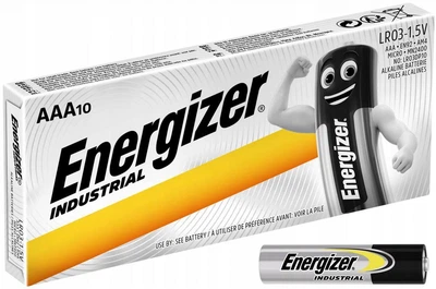 Батарейка ENERGIZER AAA/LR03 Alkaline Industrial 10 шт.(12)