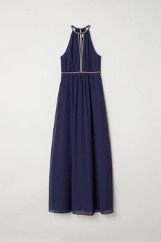 Платье H&M 32 темно синий 6080167