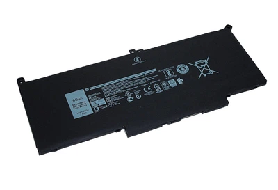 Акумулятор для ноутбука Dell Latitude 7280 7480 7390 2X39G F3YGT 7.6V 7500mAh 60Wh