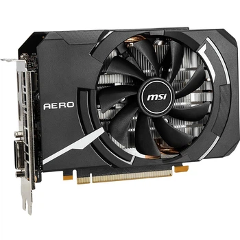 Видеокарта MSI GTX 1660 6Gb Aero ITX (GeForce GTX 1660 AERO ITX 6G), factory refurbished