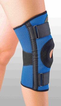 Бандаж для сильной фиксации колена К-1ТМ Reabilitimed Синий Размер XXXL более 55 см