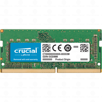 Оперативна пам'ять Crucial SODIMM DDR4 8Gb 2400MHz PC4-19200 (CT8G4SFD824A.C16FF)
