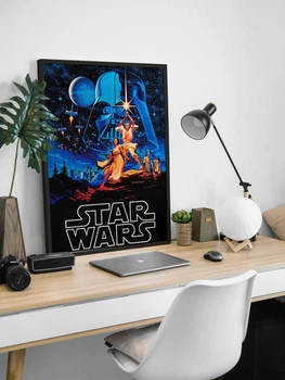 Постер в рамке Star Wars / Звездные войны (SW2R)