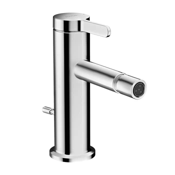 Cмеситель для гигиенического душа HANSGROHE AXOR ONE на биде однорычажный хром латунь с донным клапаном 48210000