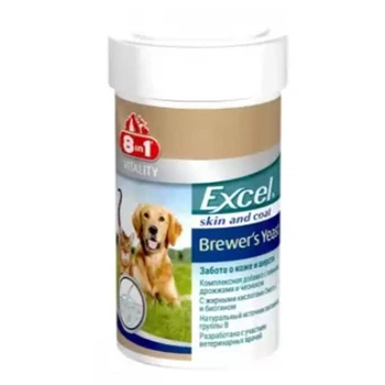 Пивні дріжджі для кішок і собак 8in1 Brewers Yeast Excel 140тб