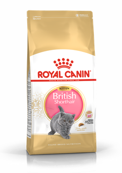 Сухой корм для кошек Royal Canin BRITISH SHORTHAIR KITTEN для котят породы Британской короткошерстной 400г